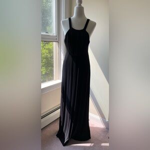 Soma Black Dress with built in bra.